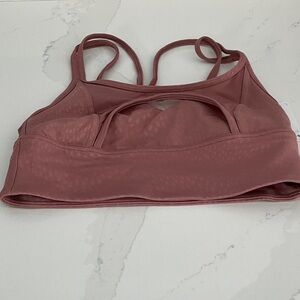 Lululemon Athletica Dusty Rose Sports Bra